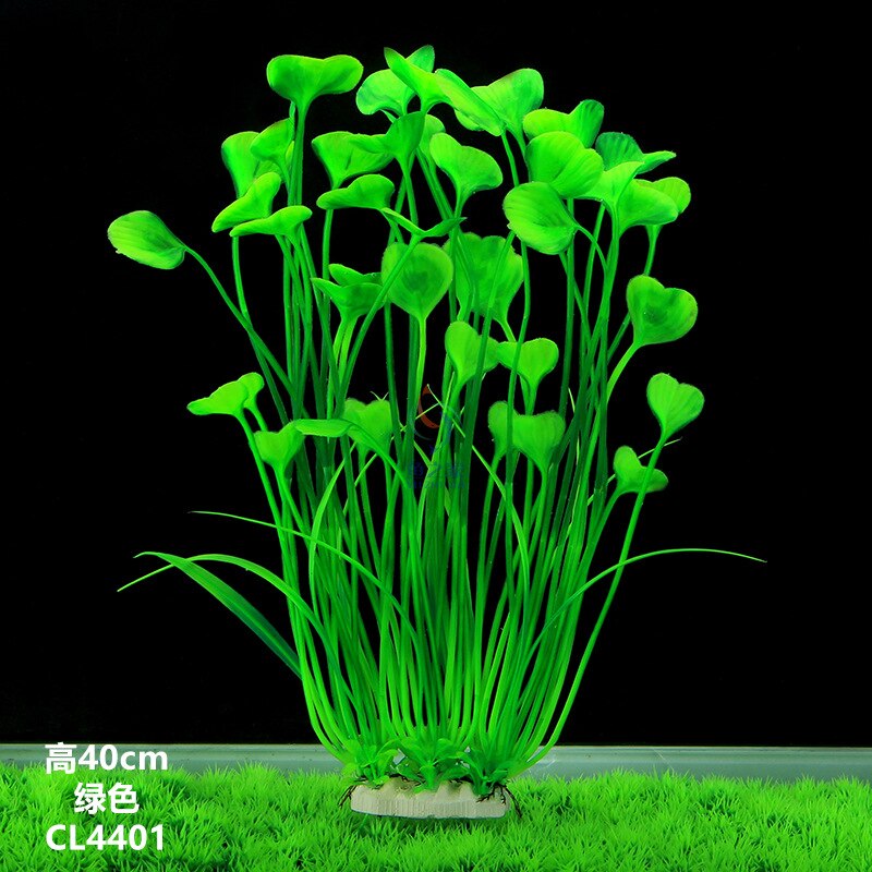 Hjärta form akvarium växt vatten prydnad plast mini akvarium landskap falsk simulering akvarium landskapsarkitektur dekoration
