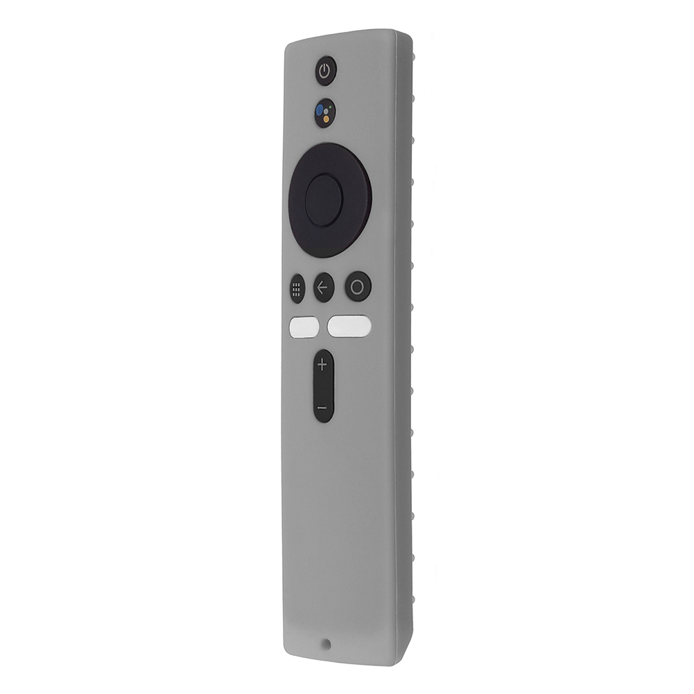 Silicone Remote Control Case For Xiaomi Mi Box S/4K/TV Mi Remote TV Stick Cover Anti-Slip Shockproof Protective Cover: gray
