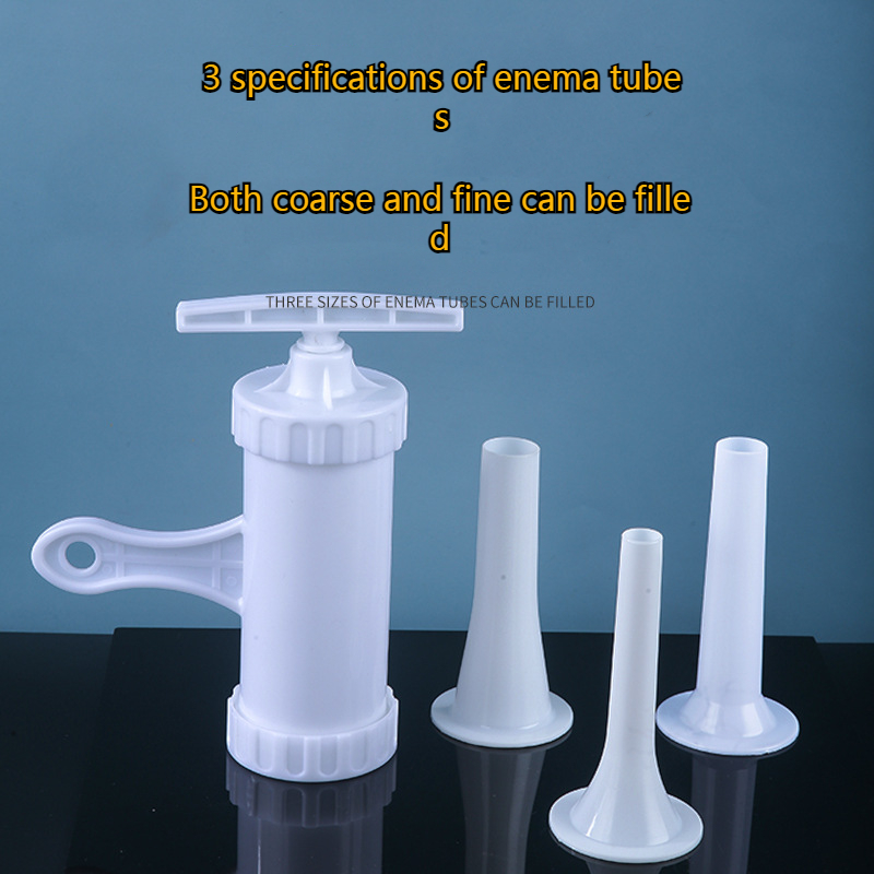 Huishoudelijke Handleiding Klysma Machine, Hand Duw Worst Vulgereedschap, Worstmachine, Kleine Worst Vulapparaat