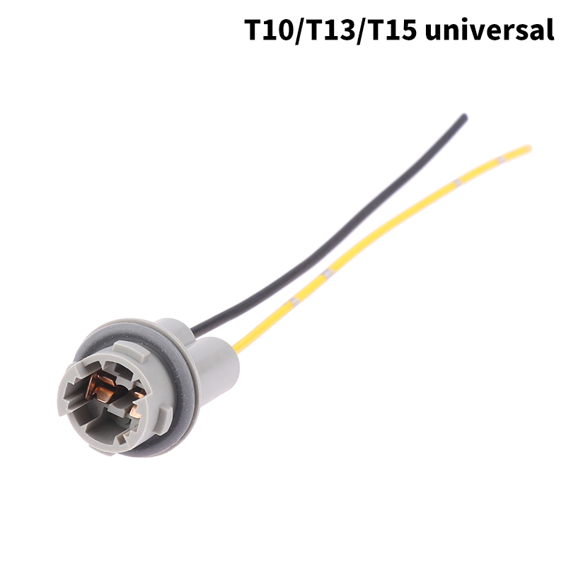 6 Stück Auto Lampenfassung – Kompatibel Mit T10 T13 T15, 12V, Für Auto, Fahrrad, Boot