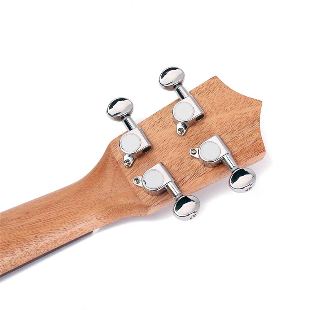 21 Cal zebra drewno ukulele 4 struny hawajska mała gitara instrument smyczkowy