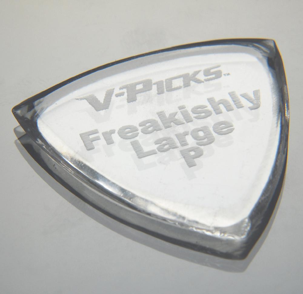 V-Picks Freakishly Large Pointed Guitar Pick
