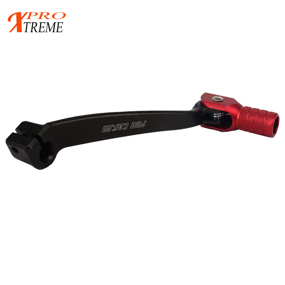 Rood Cnc Aluminium Versnellingspook Shifter Lever Voor Zongshen NC250 Nc 250CC Kayo T6 Bosuer Motorfiets Motocross Offroad Dirt Bike