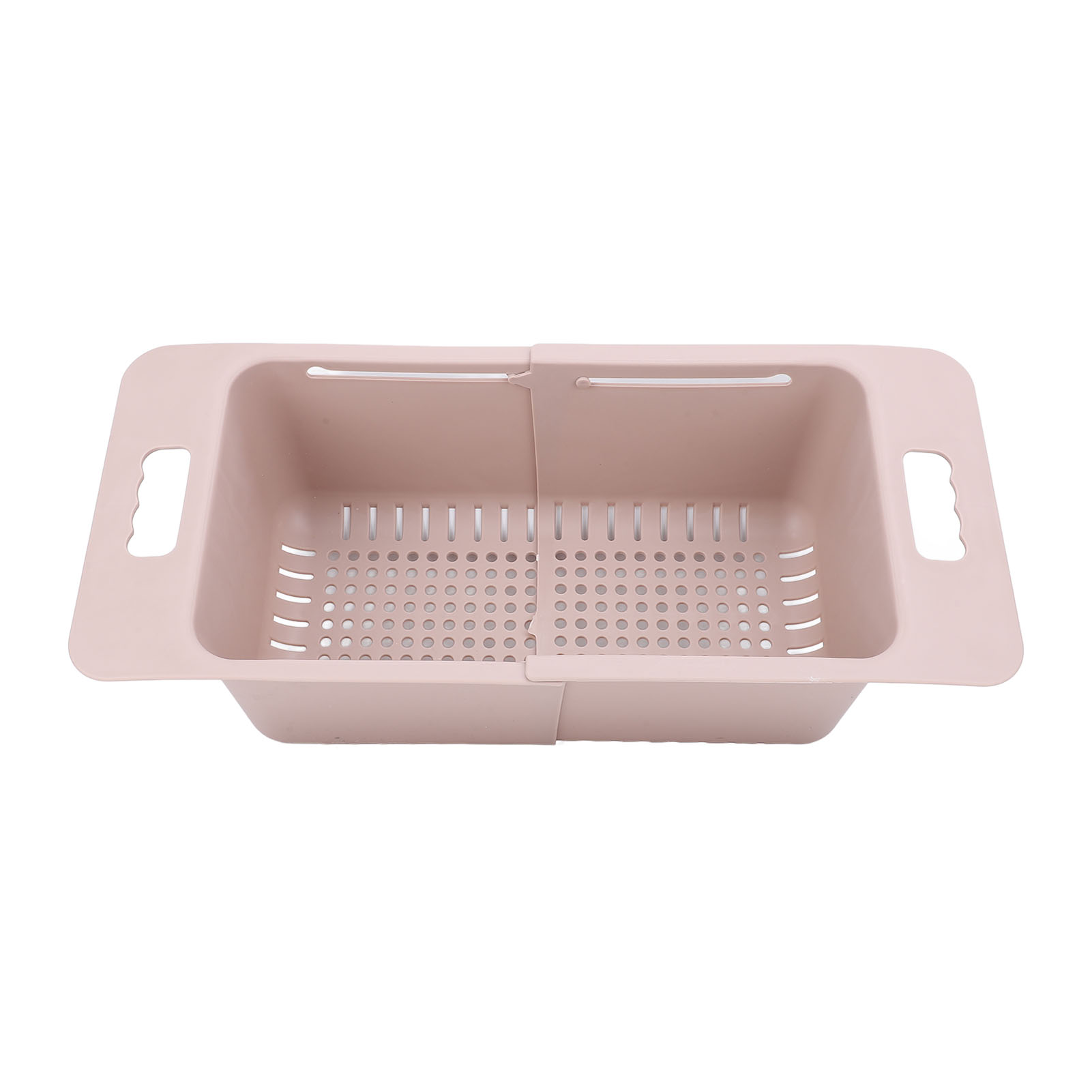 Freezer Bin Chest Freezer Basket Storage Bin Divider Expandable with Handle for Kitchen: Pink