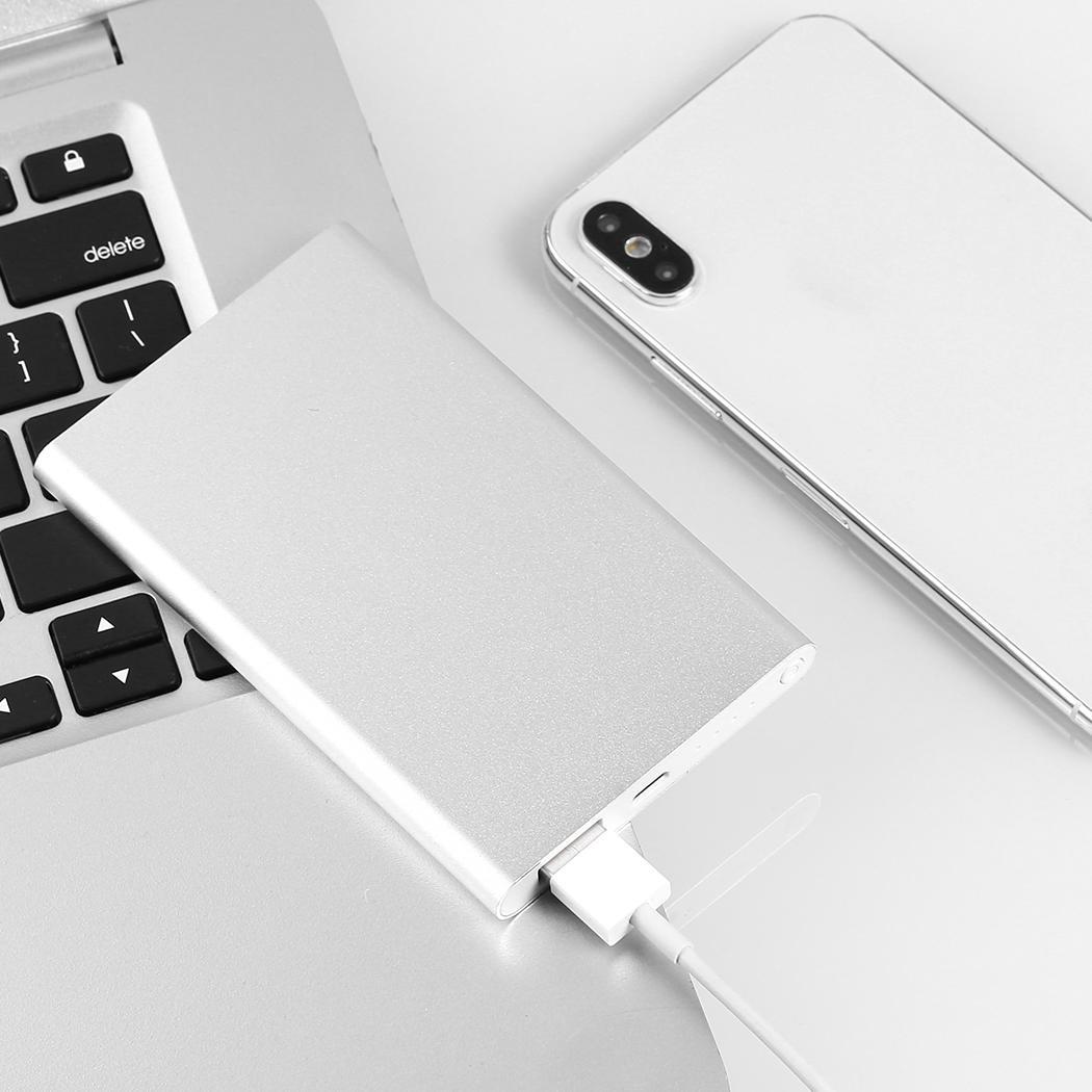 Ultra-thin External Battery Power Bank 12000 mAh Portable Generic Emergency Mobile Power Charger For Cell Phone Tablets