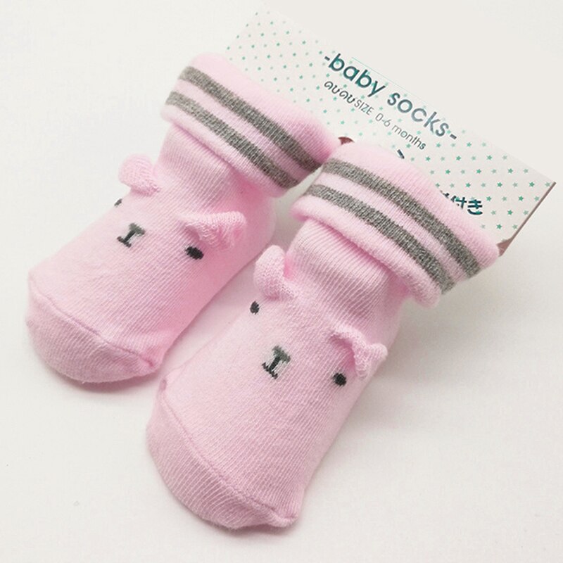 Best Cute Toddler Newborn Baby Comfortable Socks Boy Girl Soft Sole Anti-slip Socks Infant 0-6M