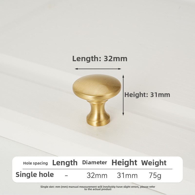 Cabinet Pulls Solid Brass French Surface Cabinet Drawer Handle Modern European Ball Base Long Handle: transparent