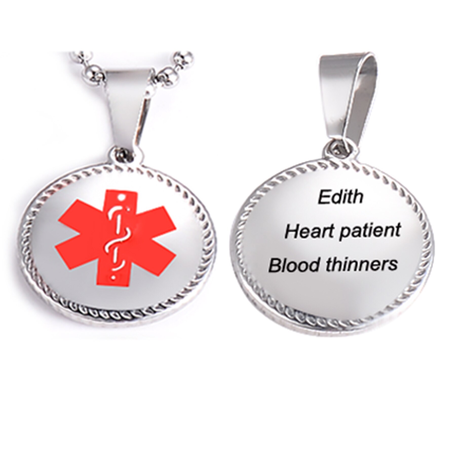 Cadenas, Collares Y Colgantes De Acero Inoxidable Para Hombre