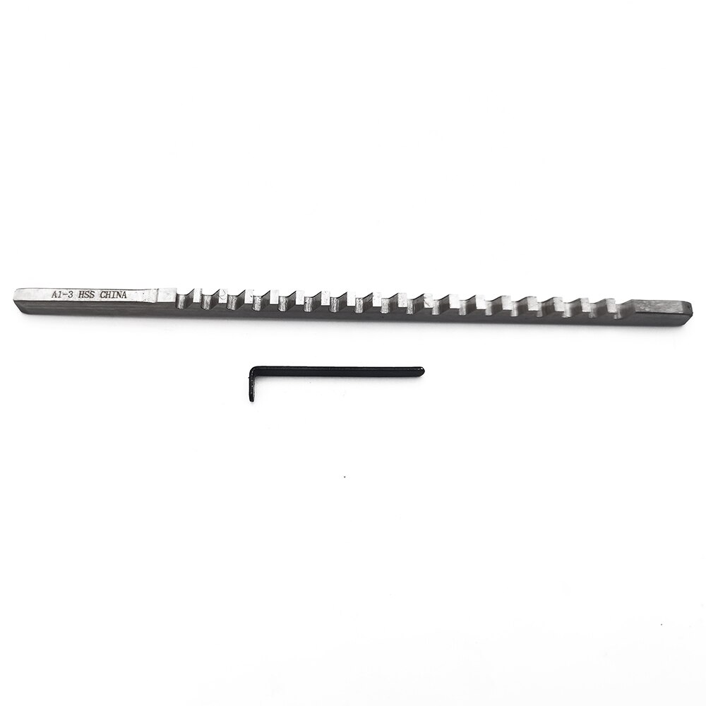 Broche à clé de Type poussoir 3mm, outils de perçage en acier à grande vitesse, couteau pour outil de Machine de découpe CNC