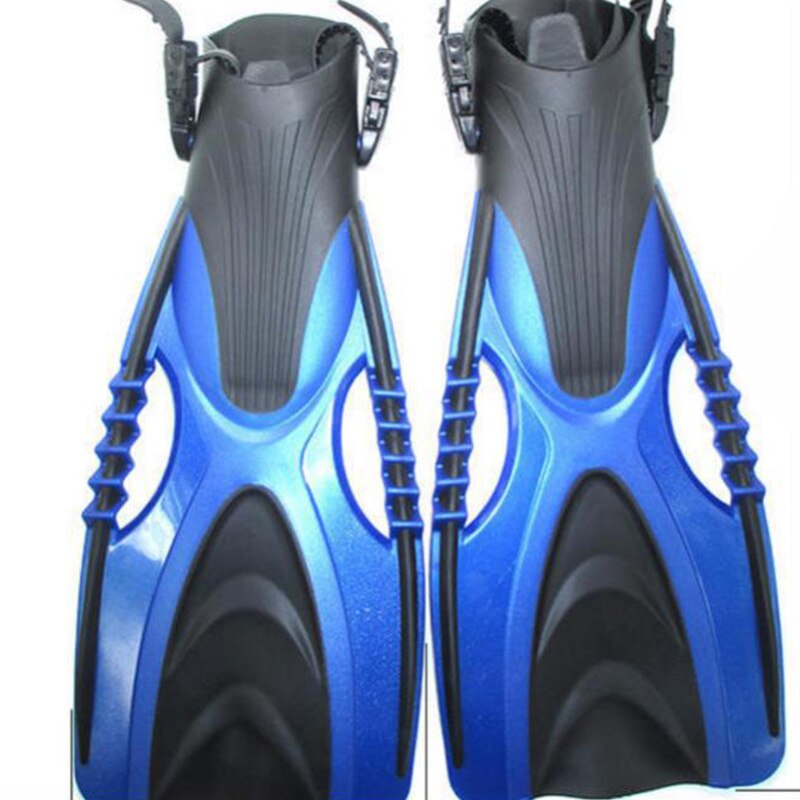 1 Pair 37-40 42-44 Men Women Soft Silicone Adjustable Diving Swimming Scuba Fins Snorkeling Training Swim Shoes Summer in Season: Blue / S/M