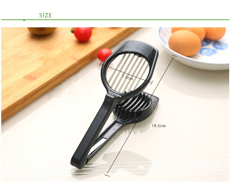 Kitchen Stainless Steel Cooking Tool Egg Mushroom Fruit Slicer with Long Handle Kitchen Gadgets Kitchen Product