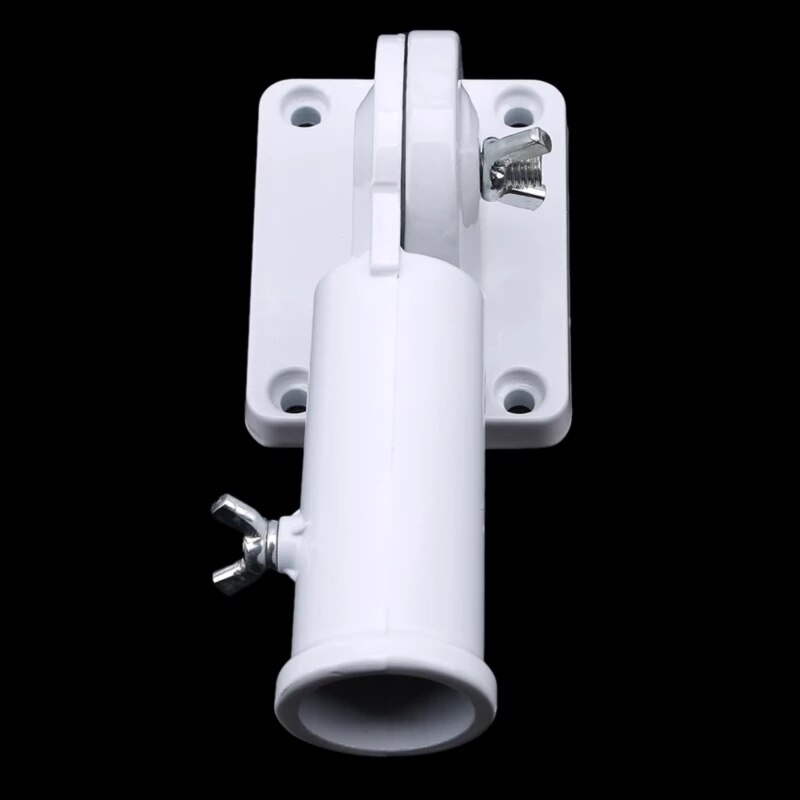 Aluminium Verstelbare Muurbevestiging Vlaggenmast Hoek Beugel Zware Roest Vlag Gecoat Pole Base Bracket Stand