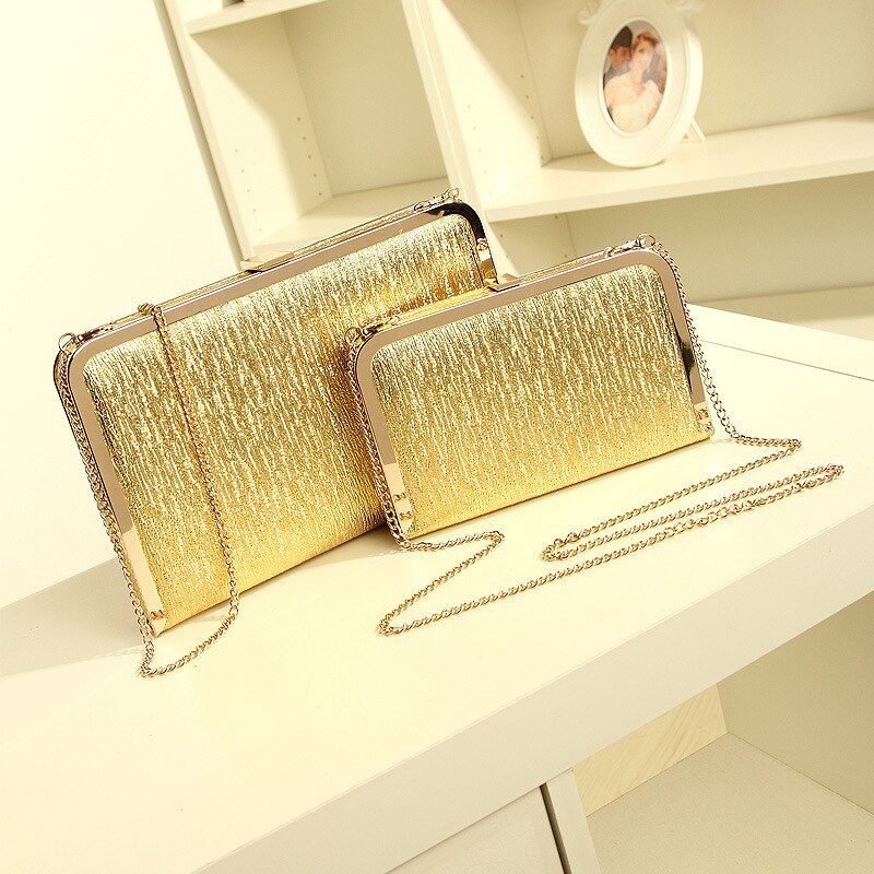Vrouwen Avond Party Bags Goud Zilver Schouder Cross Body Bag Dames Dag Clutch Diner Zak