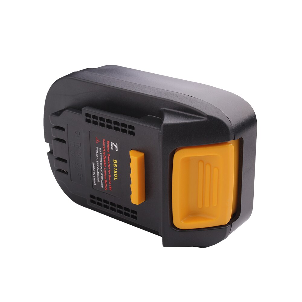 Bs18dl batteri adapter til bosch 18v batteri brug til dewalt 18v/20v li-ion batteri elværktøj 4- pin konverter