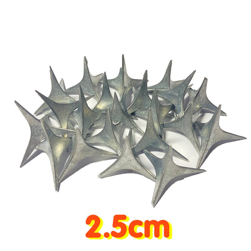 15 stücke Dreieck Reifen Nelken Dreieckige Reifen Punktion Spikes für Reifen Durchstechen Schießt NäGel Anti-Diebstahl Auto für Reifen punktion: B-2.5cm