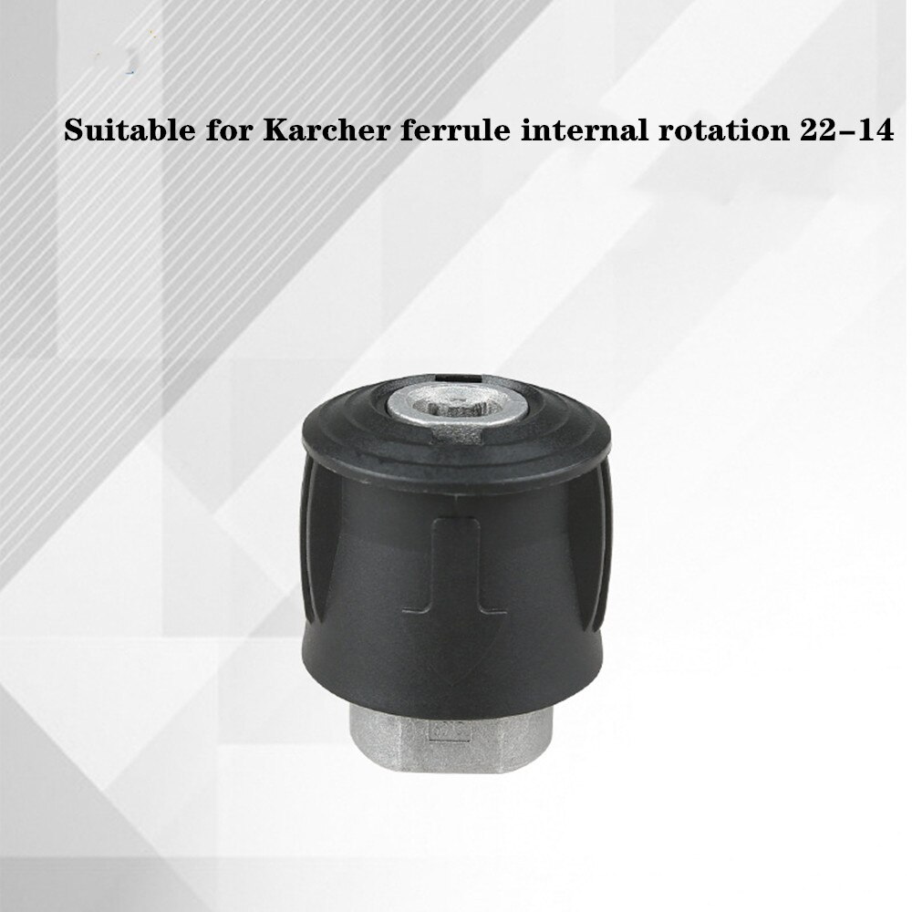 1Pc Pressure Washer Hose Connector Converter Power Washer Outlet Adapter M22 for Karcher Nilfisk Stihl High Pressure Washer Hose