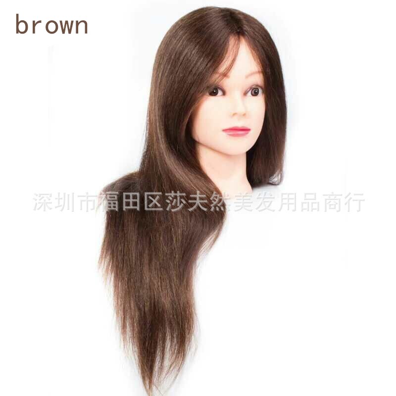 95% real person hair model dummy head model head h... – Vicedeal