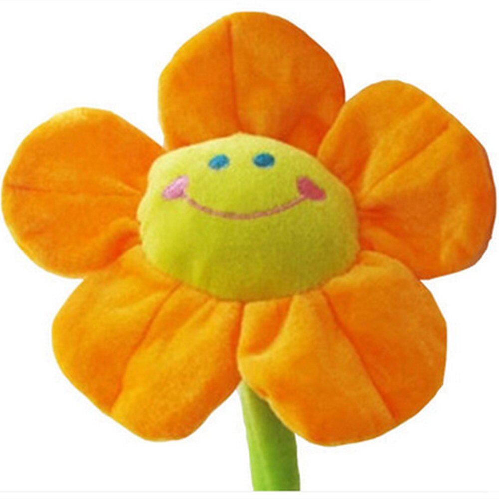 Farbe Karikatur Sonnenblume Modellierung Simulation Tuch Plüsch Sonne Blume Karikatur Smiley Sonne Blume Vorhang Ornamente Blume Serie Spielzeug