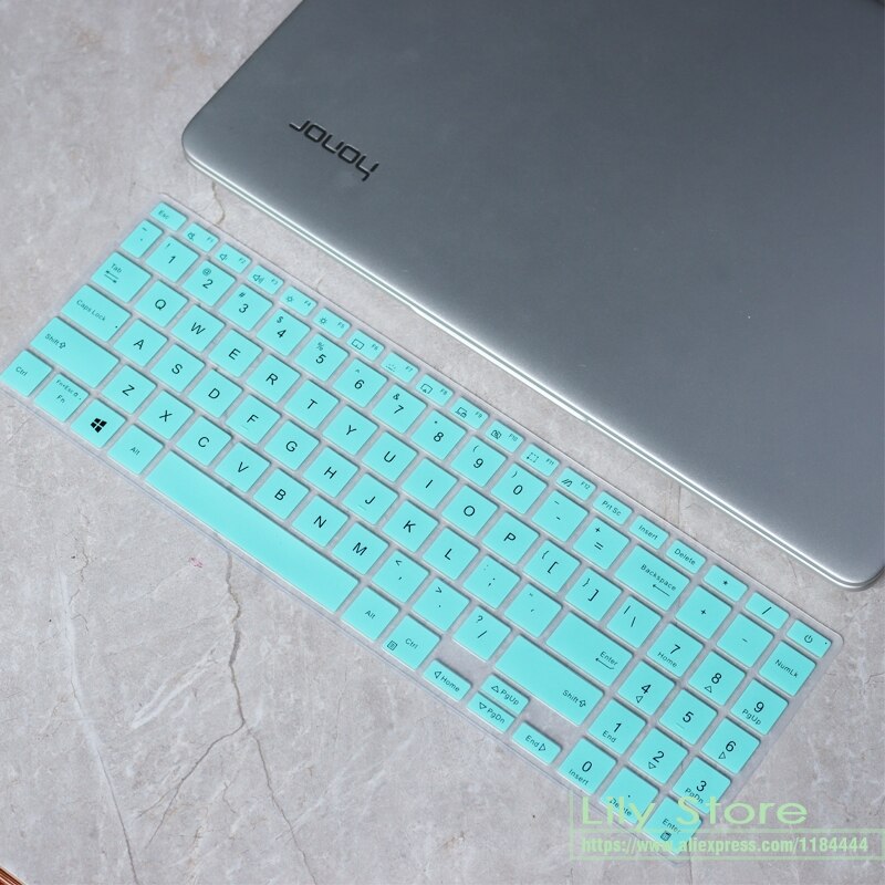 Laptop Keyboard Cover skin for 15.6&quot; ASUS VivoBook S15 S533 S533FA S533EQ S533FL S513 F513 K513 X513 M513 Asus L510 L510M: whiteblue