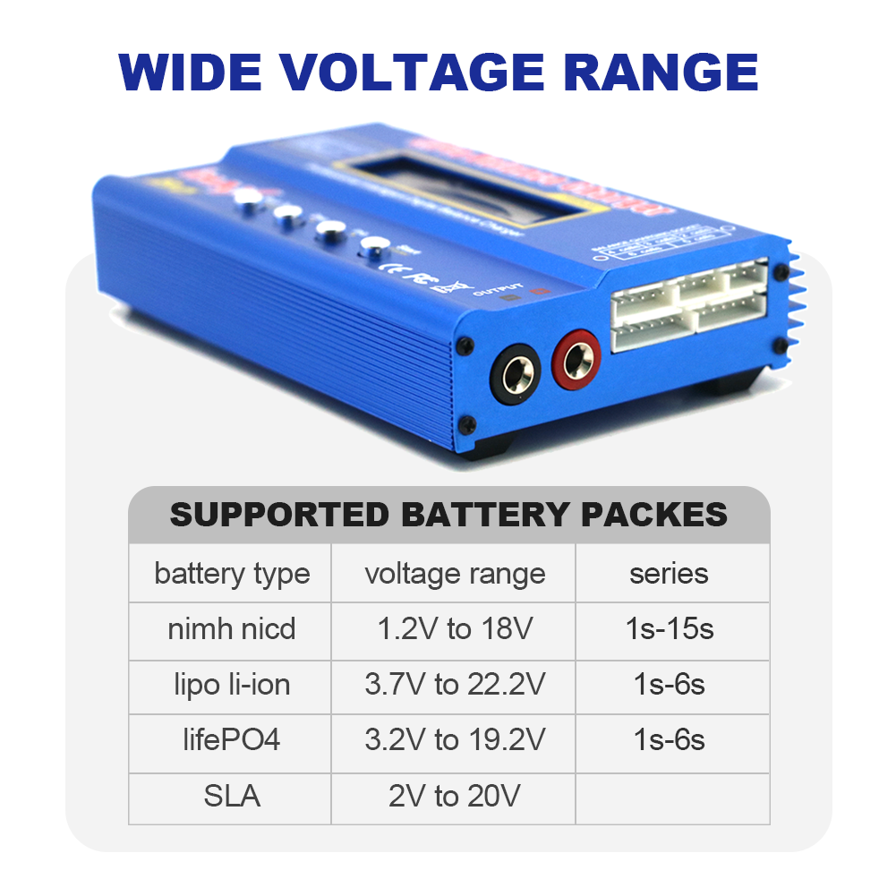 IMAX B6 80W chargeur de batterie Lipo NiMh Li-ion ni-cd numérique Lipro Balance chargeur déchargeur AC puissance 12V 5A adaptateur pour voiture Rc