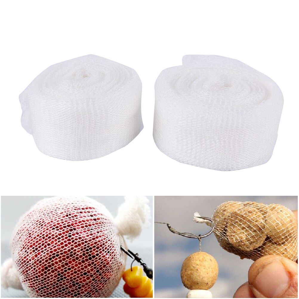5M 25/37mm PVA pêche maille recharge carpe poisson stockage appât sac extérieur Portable