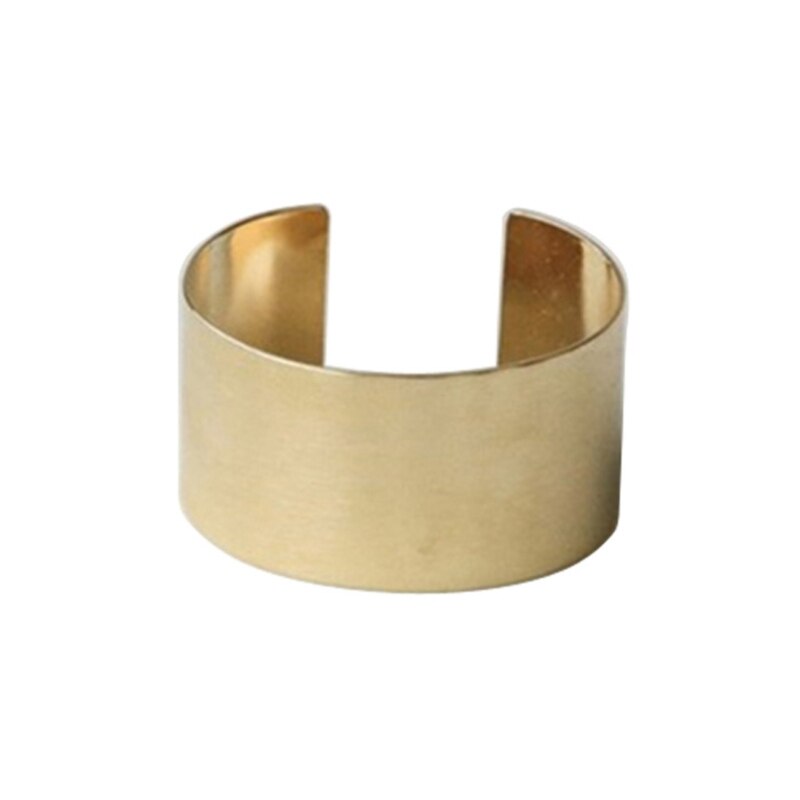 Kreative Durchbohrten Ohr Manschetten Punk Edelstahl Gold Silber Farbe Clip Ohrringe Frauen Männer Hüfte hüpfen Ohrringe Brincos