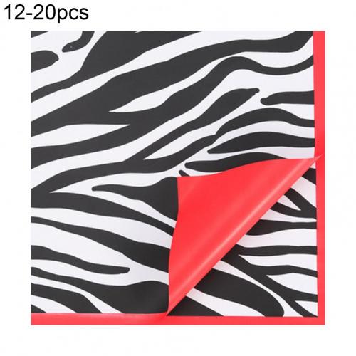 20 Stks/zak Opvallende Inpakpapier Handig Water Film Papier Waterdicht Diy Bloem Pakket Papier Voor Thuis: 12