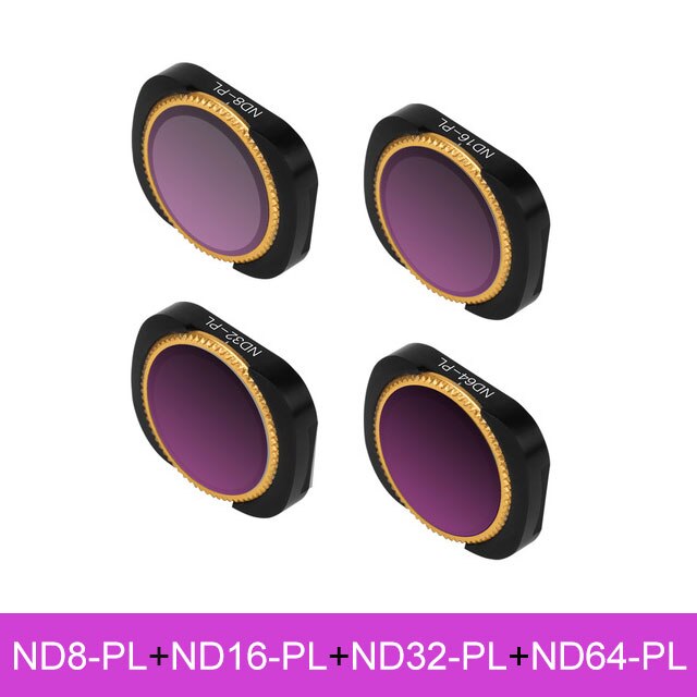 MCUV CPL NDPL ND64-PL ND32-PL ND4 ND8 Camera Lens Filter Kit for DJI OSMO POCKET Gimbal Accessories DJI OSMO Pocket Filter: Sliver