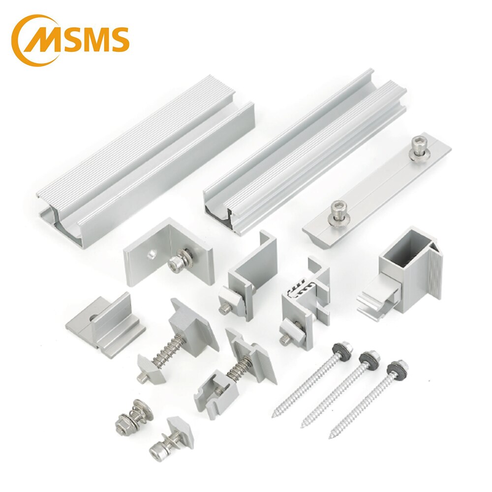 Solar Panel Components Mounting System Mid Clamps
