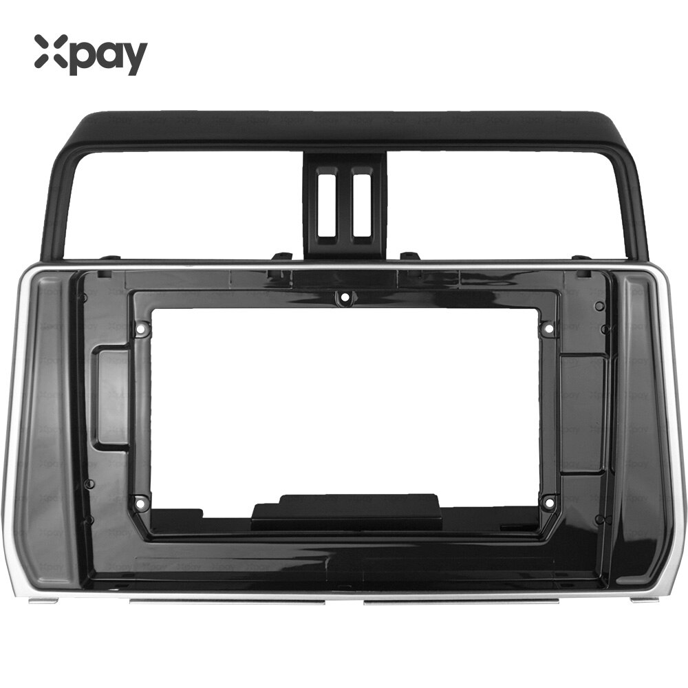 XPAY 10.1-inch 2din car radio dashboard For TOYOTA Prado 150 stereo panel for mounting car panel dual Din CD DVD frame: Default Title