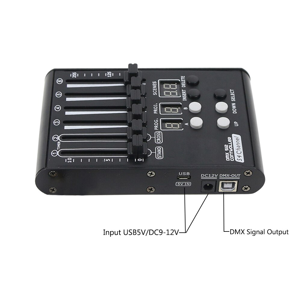 Mini Dmx Console 54 Kanalen Podium Verlichting Controller Dmx 512 Controller Voor Thuis Ktv Entertainment Dj Controle