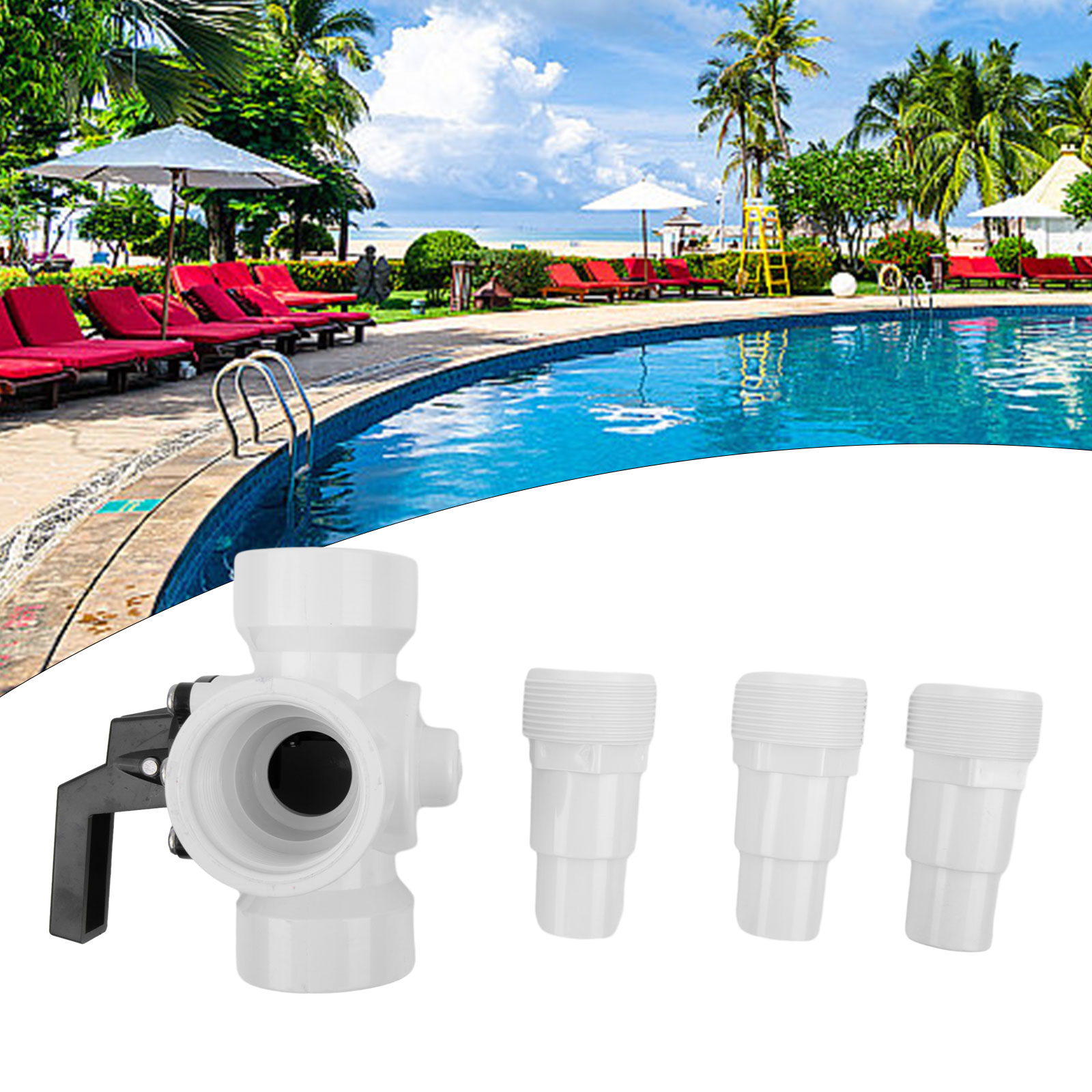 Three Way Valve Pool Swimming Pool Pump Connection... – Vicedeal