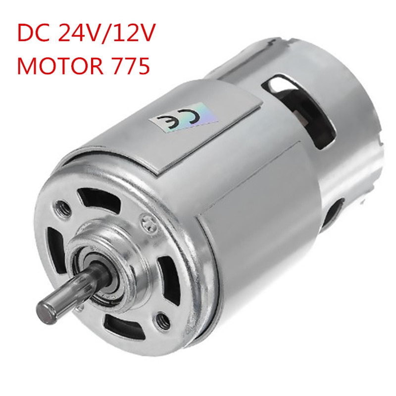 DC 24V/12V 15000RPM High Speed Large torque DC 775 Motor Electric Power Tool Motors & Parts DC Motor