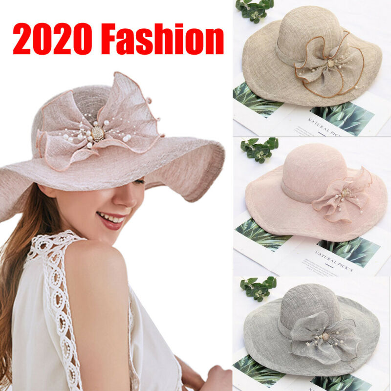 Dames Vrouwen Zomer Mode Boho Grote Floppy Opvouwbare Brede Rand Cap Zon Stro Strand Hoed
