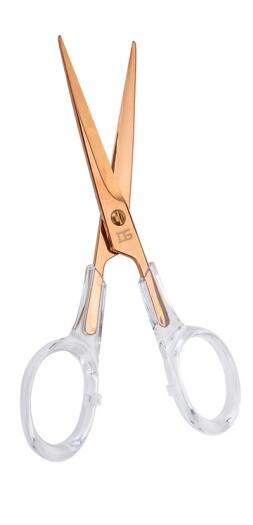 Acrylic Gold Scissors and Staple Remover and Memo Pad Note Holder Fits 4 x 6 Inches Note Paper stationery desktop stationery: yellow Gold Scissors