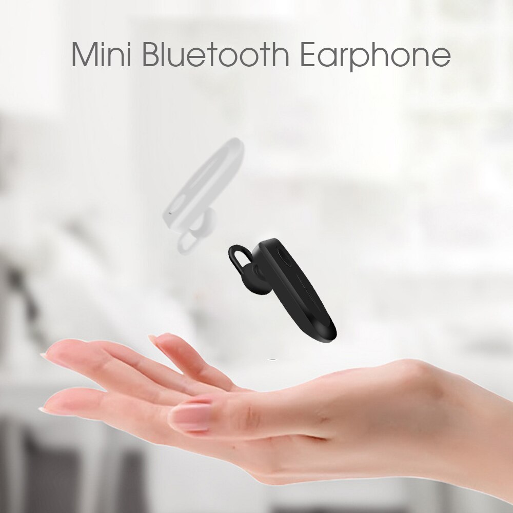Auriculares inalámbricos con gancho para la oreja, audífonos manos libres con Bluetooth, sonido estéreo de graves, conducción segura, llamadas, música, D1