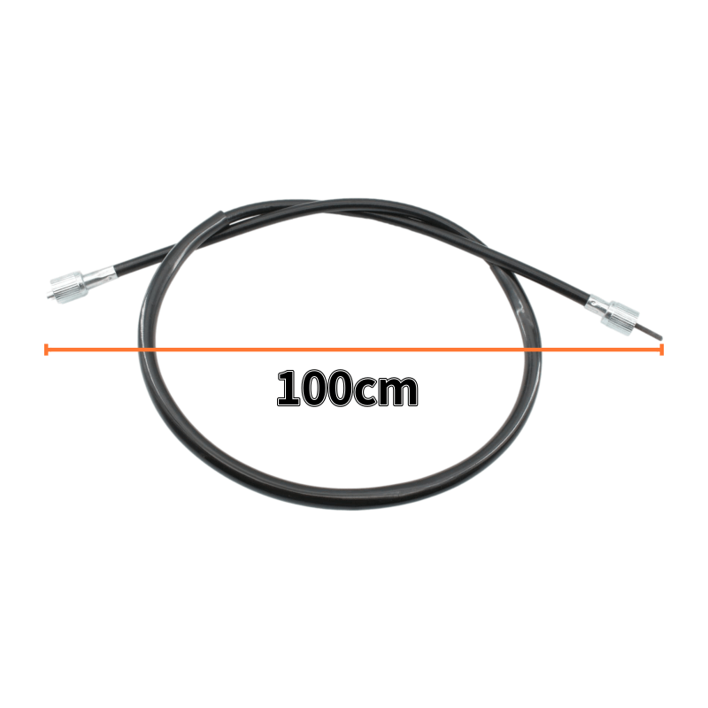 Motor scooter plug snelheidsmeter kabel instrument kabel doseertanden kilometerstand versnelling kabel geschikt voor bromfietsen: Donkergrijs
