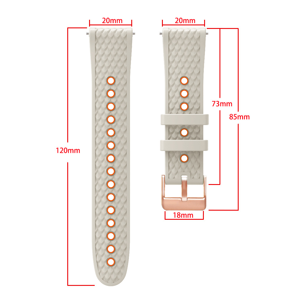 20mm Band Voor Huawei Horloge GT3 42mm/GT 3 Pro 43mm Polsband Correa voor Huawei GT2 42mm Siliconen Horlogeband Sport Armband