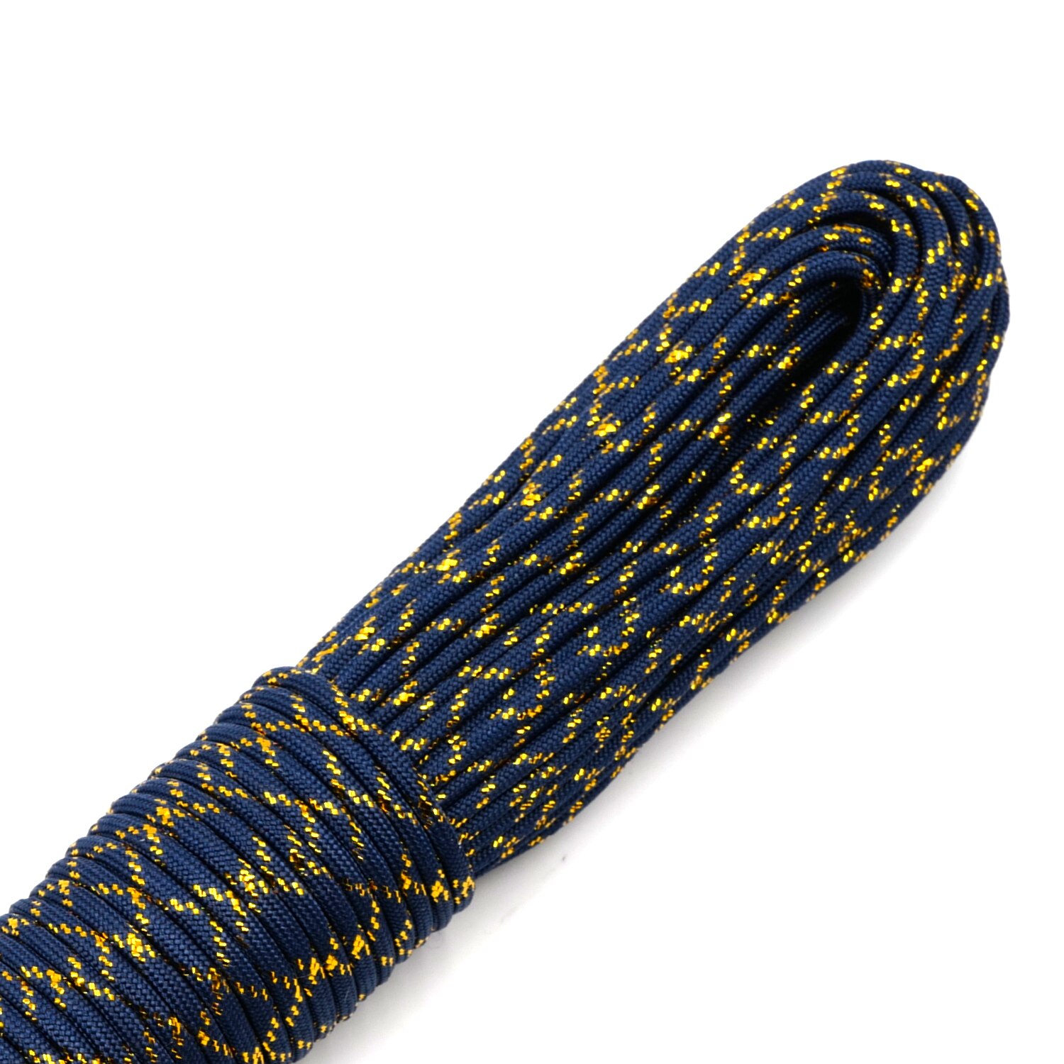 YOUGLE Metallic 550 Paracord Parachute Cord Lanyard with Sparkle Glitter Tracers for Wrap Decoration DIY Crafting