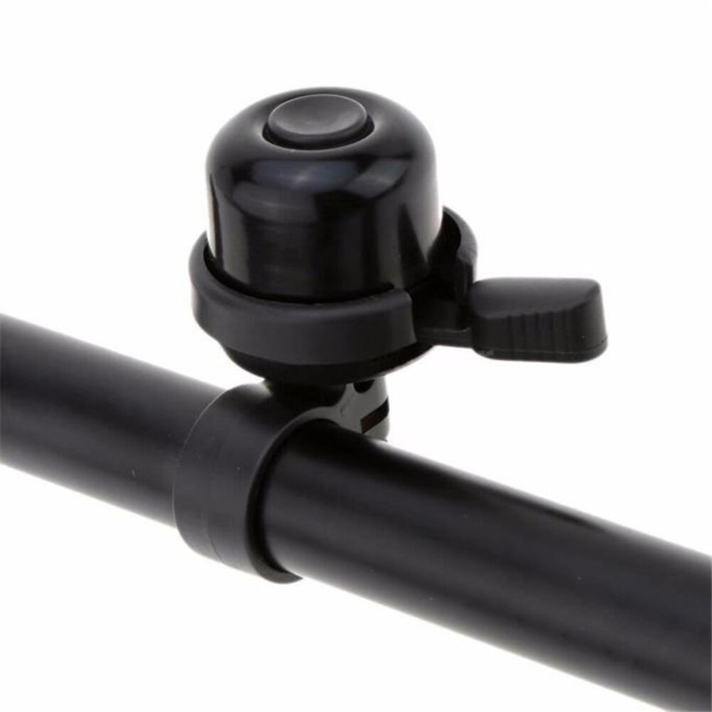 Mini Bicycle Bell Handlebar Bell Outdoor Safety Bell Safety Warning Bell Ring Horn Sound Alarm Loud Cycling Accessories: Black