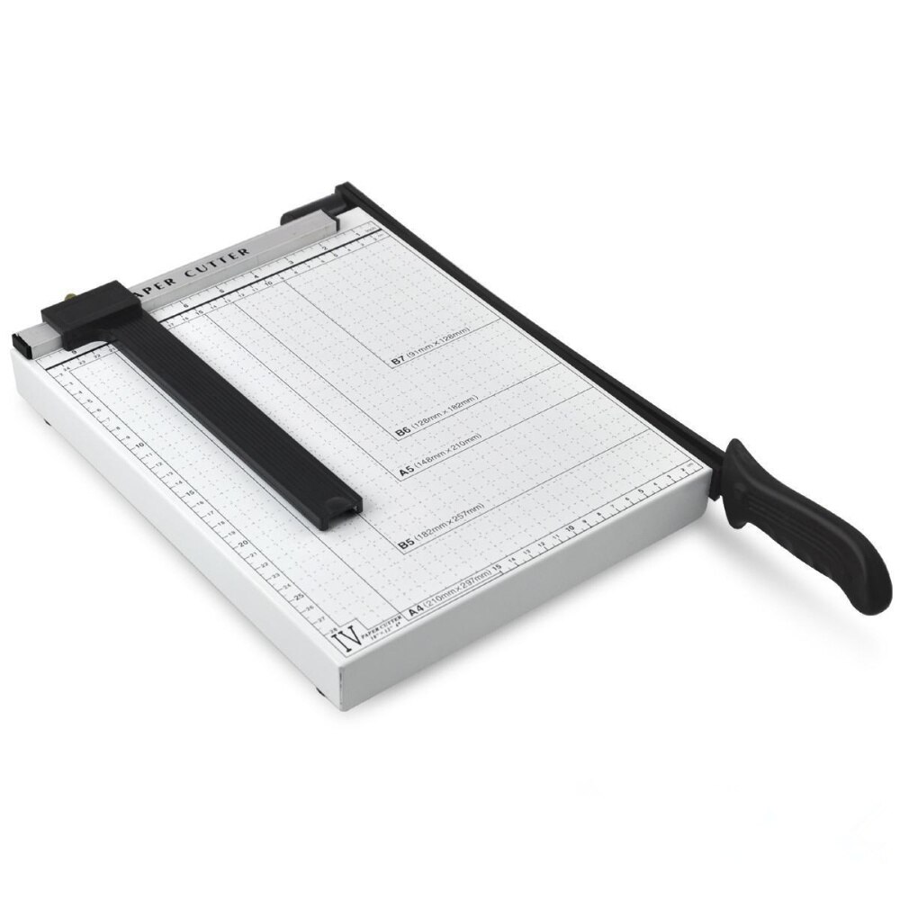 10 * 12 Inch Paper Cutter Guillotine Paper Cutter Trimmer Machine 17 Inch Heavy Duty Paper Cutting Tool