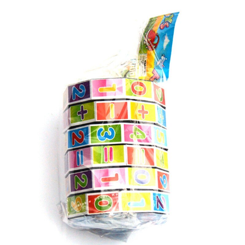 Hilittlekids 1 stücke Kinder Bildung Spielzeug Lernen Mathematik Spielzeug Kinder Cube Puzzle Spielzeug
