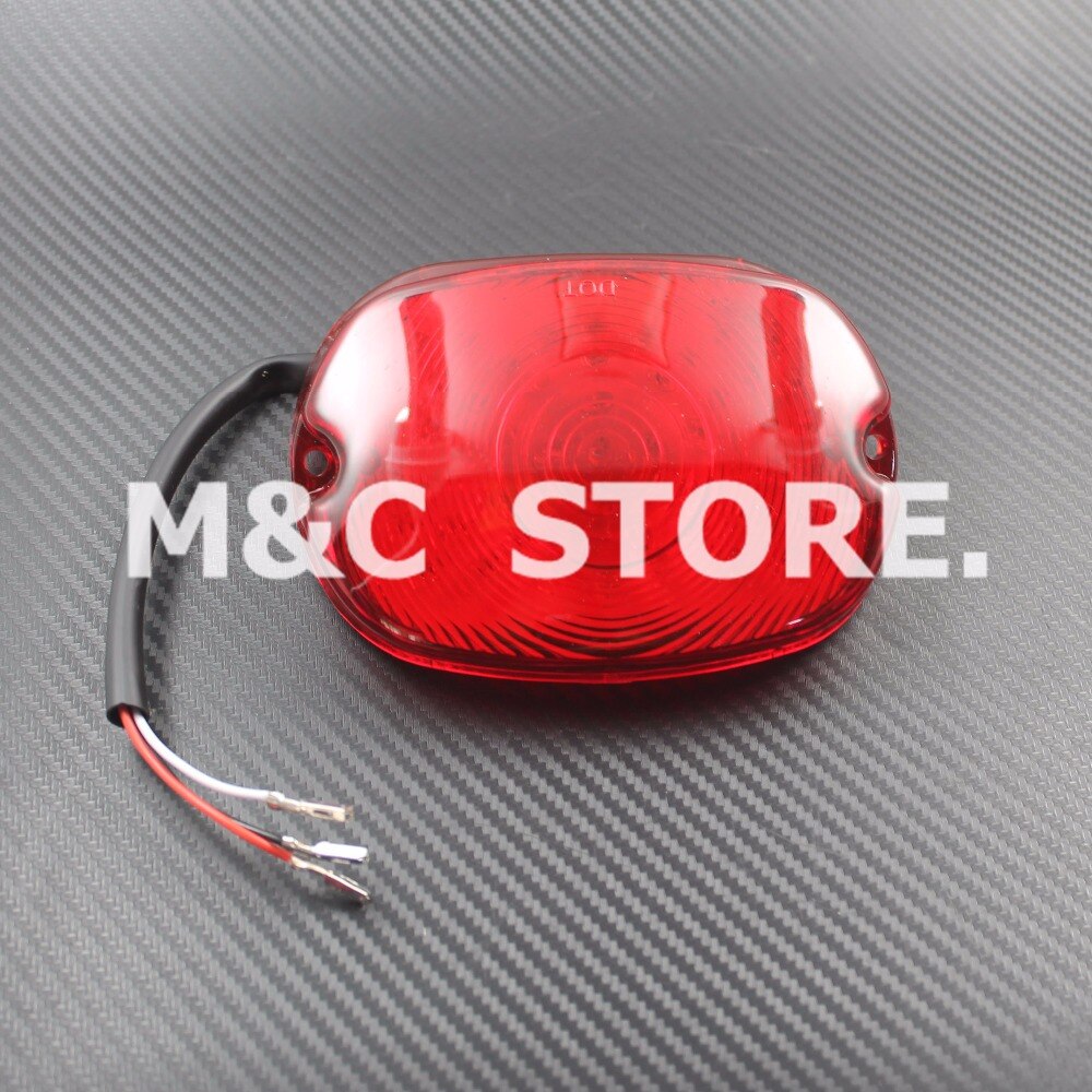 Red Smoke Motorcycle LED Brake Tail Light For Harley Softail Sportster Road King Dyna Glide Electra Glide Night Train Low Rider