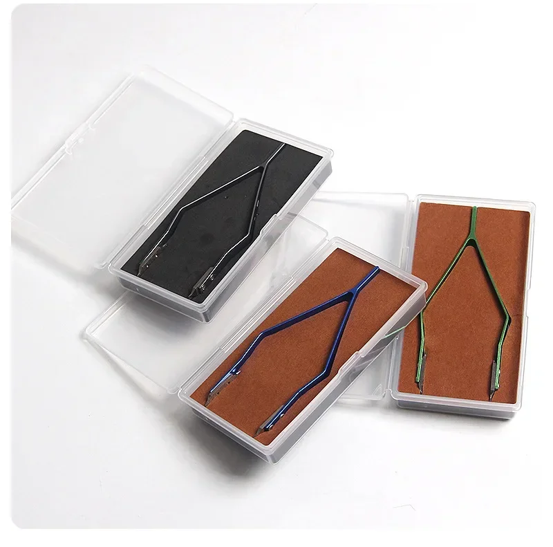 Rofessional Spring Bar Remove tool Type Watch Spring Bar Tweezers for Watchmaker Repair Watch Clip Stainless Steel accessories: Café