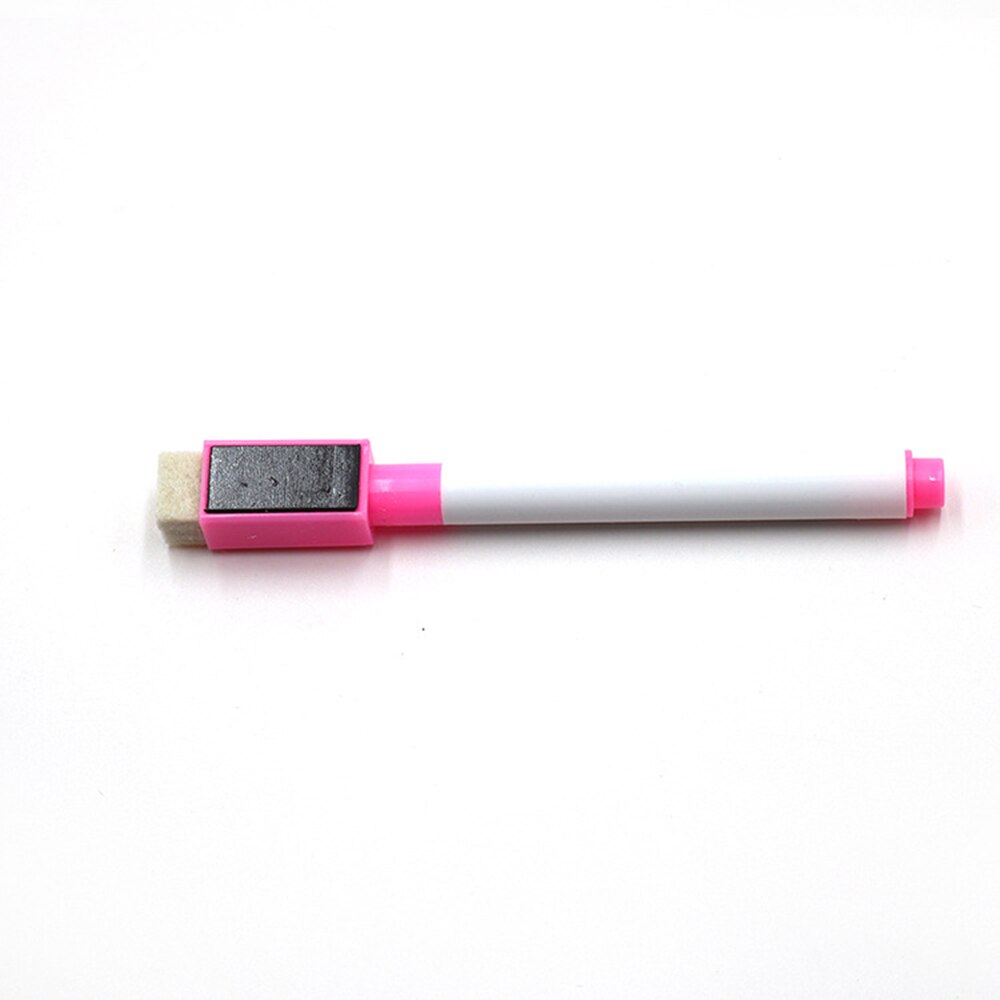 4 Stks/set Whiteboard Marker Kleur Uitwisbare Pennen Met Magnetische Spons Uitwisbare Kids Kleur Schilderen Pen: Roze