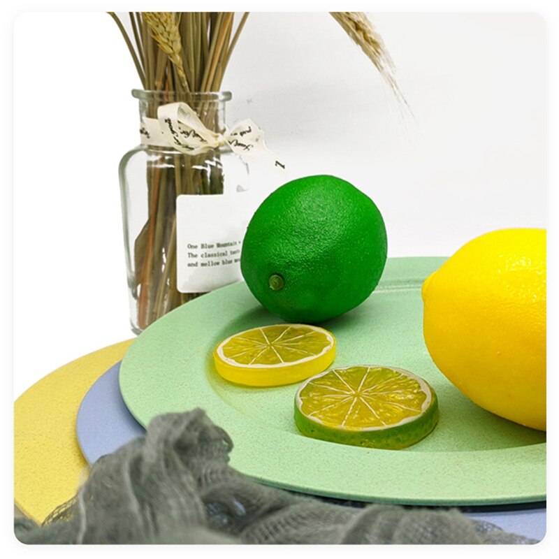 10Inch/6Pcs Dishwasher &amp; Microwave Safe Dessert Plates, Dinner Plates - Lightweight &amp; Unbreakable,Non-Toxin