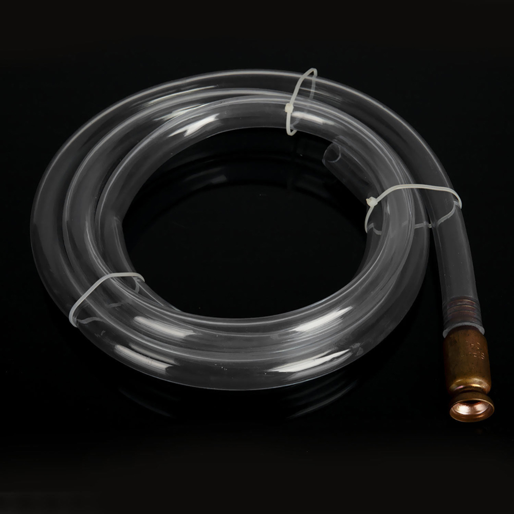 180mm pvc rör självsugande gas sifonpump bensin bränsle vatten shaker sifon säkerhets självsugande slangrör