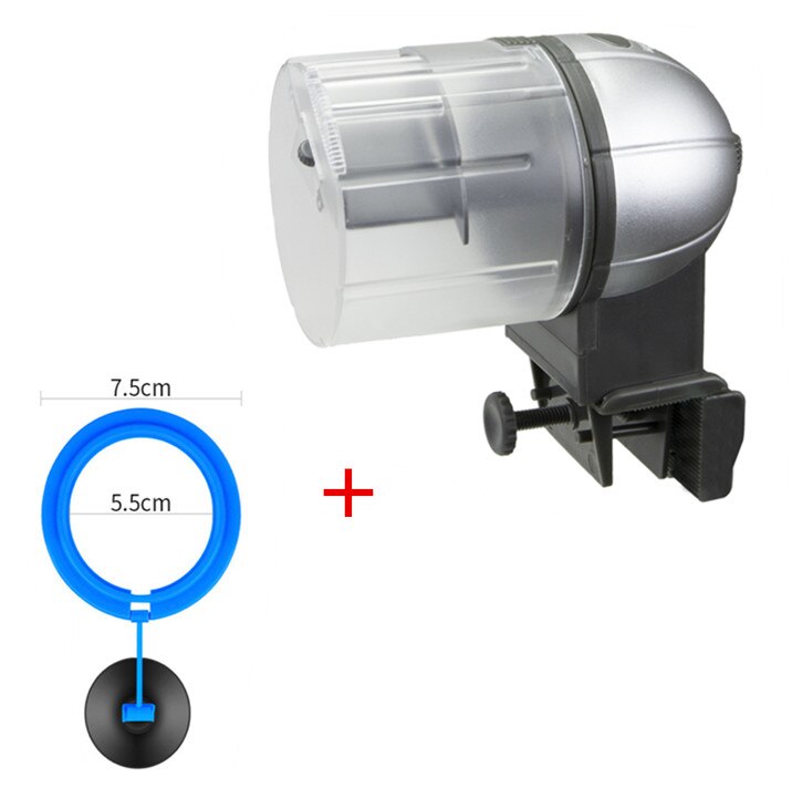 1Pc Digital Automatic Fish Feeder Fish Food Electrical Timer Home Aquarium Tank Accessories Tank Food Fish Feeding: AF-007 set 1