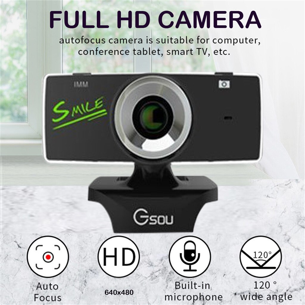 USB2.0 HD Webcam Camera Web Cam With Mic For Computer PC Laptop Desktop HD Computer Camera USB Web Camera Webcams
