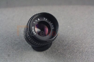 2 in 1 25mm f1.4 cctv lens + C-M43 adapter voor panasoniclumix DMC-GH3, g5, gf5, GX1, GF3, g3, gh2, GF2, g2, g10, G1, gh1, GF1